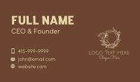 Heritage Business Card example 2