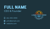 Fire Business Card example 3