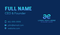 Surf Club Business Card example 4