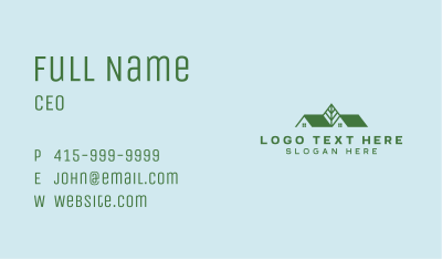 Home Garden Landscaping Business Card Image Preview