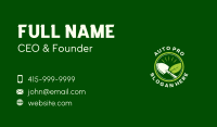 Garden Shovel Leaf Business Card