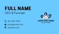 Brain Cloud Arrow Business Card