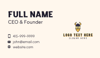 Viking Warrior Barbarian Business Card