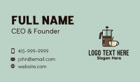 Pitcher Business Card example 2