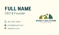 Shrub Plaza Letter W Business Card