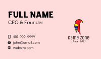 Macaw Business Card example 4