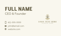 Learning Book Tree Business Card