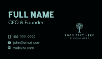 Woman Nature Tree Business Card