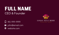 Royal Crown Paw Business Card Design