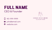 Beauty Female Lips Business Card