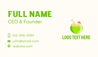 Juice Shop Business Card example 3