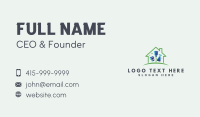 House Sanitation Cleaning  Business Card