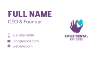 Dental Healthcare Clinic  Business Card Image Preview