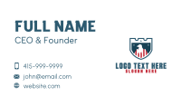 Patriot Eagle Shield Business Card