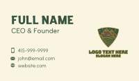 Triangle Meadow Badge Business Card