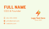 Thunder Carrot  Business Card Design