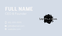 Ink Business Card example 1