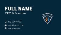 Fire Ice Thermal Shield Business Card