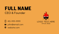 Hawker Market Business Card example 1