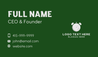 Golf Ball Alarm Clock  Business Card