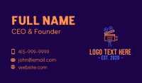 Movie Theater Business Card example 3