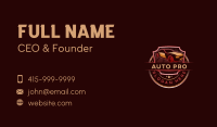 Car Auto Detailing Business Card Image Preview