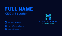 Digital Software Programmer Business Card Design