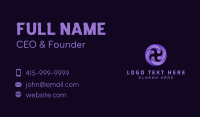 Round Cyber Technology  Business Card