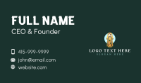 Vietnam Traditional Dress Business Card Design