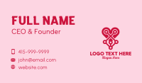 Dating Site Business Card example 4