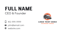 Trailer Truck Mover Business Card