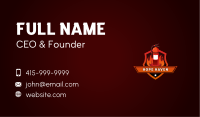 Fire Extinguisher Shield Business Card