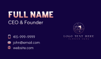 Massage Spa Wellness Business Card