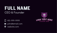 Fierce Gaming Lion Business Card
