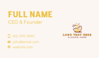 Asian Noodles Gourmet Business Card