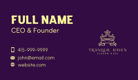 Royalty Crown Banner Business Card