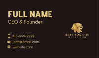 Premium Luxury Lion Business Card