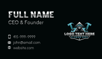 Hammer Construction Roofing Business Card