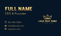 Royal Realty Crown Business Card