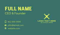 Frog Drone Propeller Letter S Business Card Design