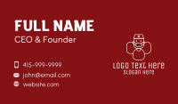 Worker Business Card example 3