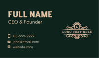 Premium Royal Ornamental Business Card