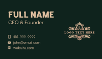 Premium Royal Ornamental Business Card