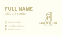 Coffeehouse Business Card example 4