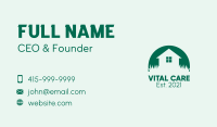 House Yard Lawn Business Card Image Preview