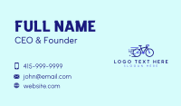 Fast Bicycle Delivery Business Card