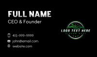 Automotive Detailing Repair Business Card