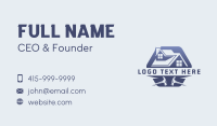 Roofing Construction Hammer Business Card