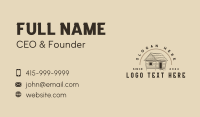 Nipa Hut Cottage Business Card