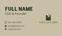 Philippine Botanical Flower Business Card